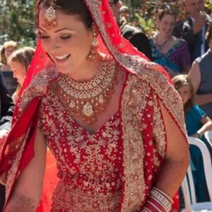 Red Wedding Lehenga
